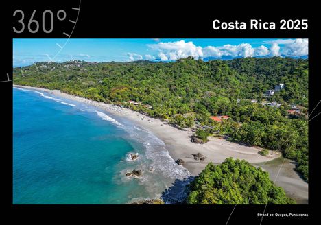 360° Costa Rica Premiumkalender 2025, Kalender