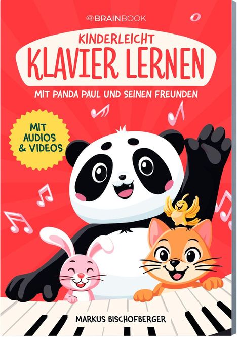 Kinderleicht Klavier lernen mit Panda Paul und seinen Freunden, Buch