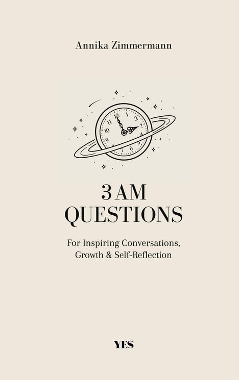 Annika Zimmermann: 3 AM Questions, Buch