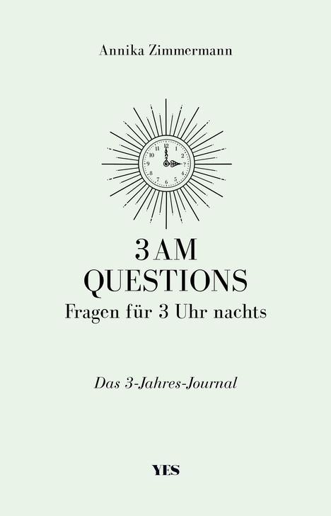 Annika Zimmermann: 3 AM Questions - Fragen für 3 Uhr nachts, Buch