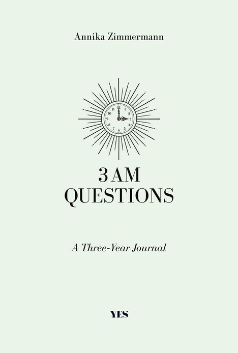 Annika Zimmermann: 3 AM Questions, Buch