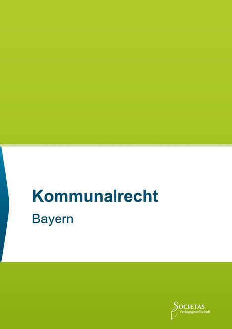 Kommunalrecht Bayern, Buch