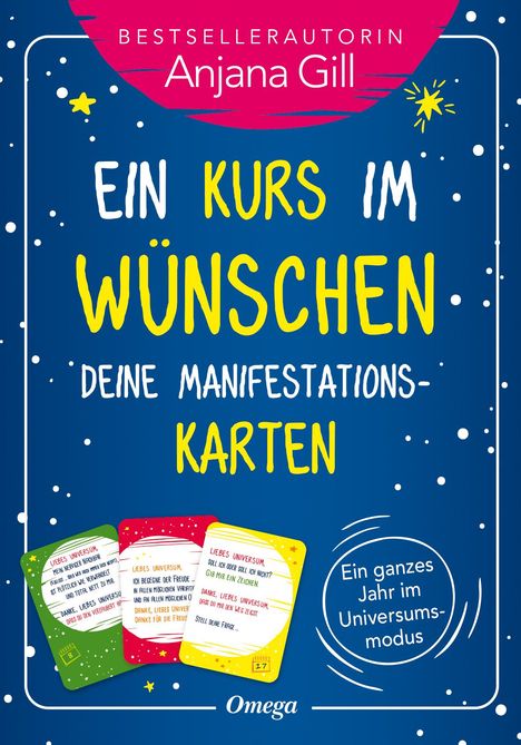 Gill Anjana: Ein Kurs im Wünschen - Deine Manifestationskarten, Buch