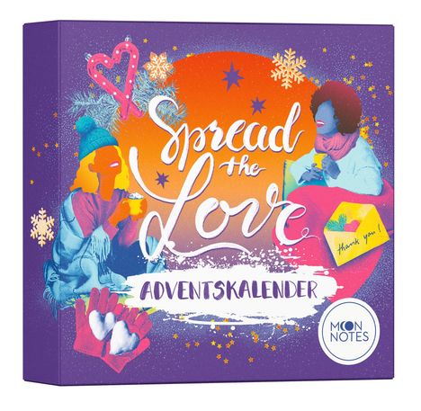 Laura Labas: Spread the Love. Adventskalender, Kalender