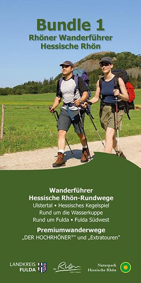 Stefan Dehler: Bundle 1 Rhöner Wanderführer Hessische Rhön, Buch