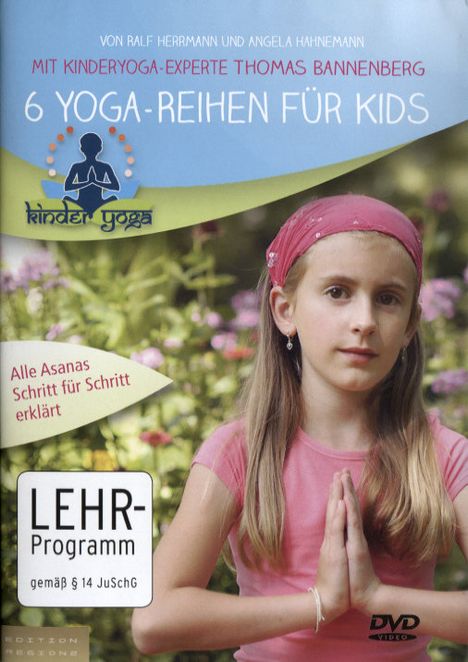 6 Yoga-Reihen für Kids, DVD