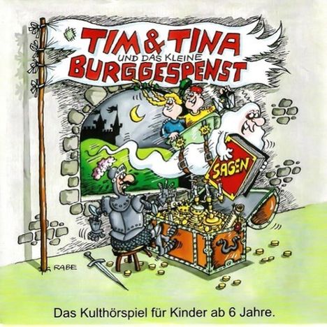 Rainer Hohberg: Tim &amp; Tina und das kleine Burggespenst, CD