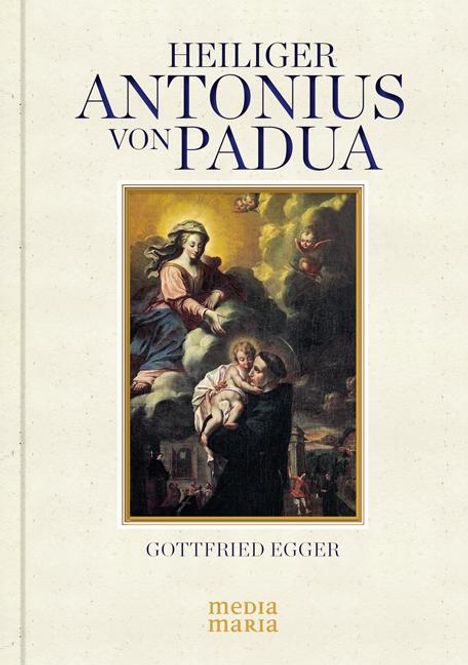 Gottfried Egger: Hl. Antonius von Padua, Buch