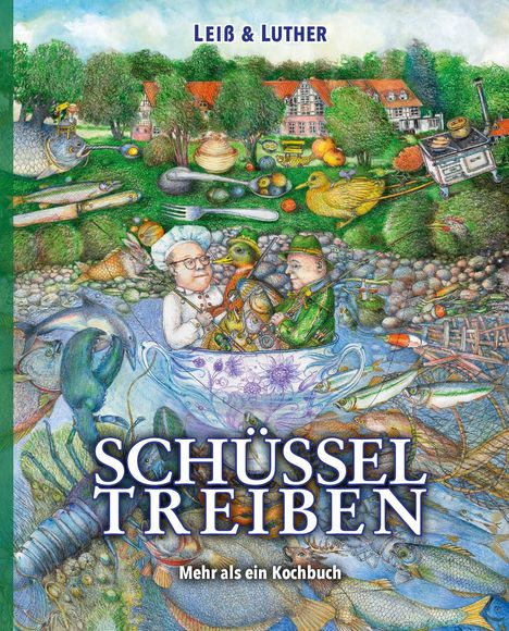 Dirk Luther: Schüsseltreiben, Buch