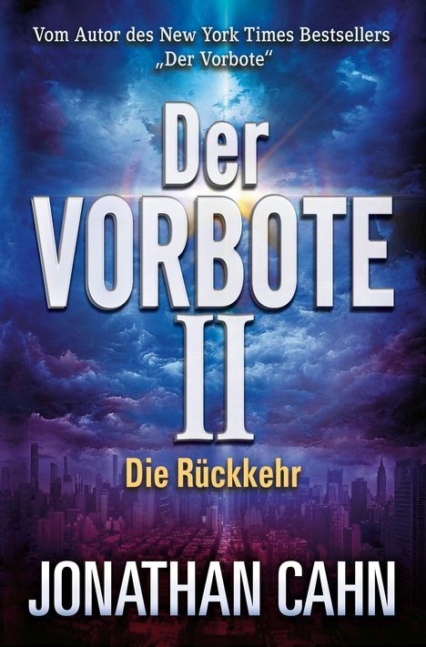 Jonathan Cahn: Der Vorbote II, Buch