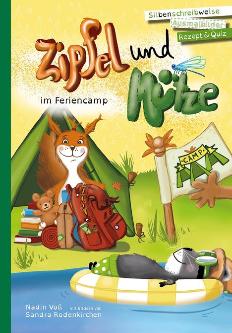 Nadin Voß: Zipfel und Mütze im Feriencamp, Buch