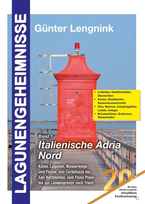 Günter Lengnink: Lagunengeheimnisse, Band 1, italienische Adria Nord, Buch