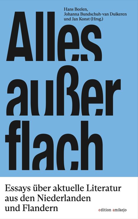 Alles außer flach, Buch