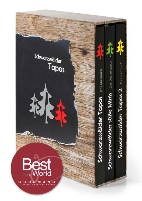 Manuel Wassmer: Schwarzwälder Tapas Schuberbox - "Beste Kochbuchserie des Jahres" weltweit, Buch