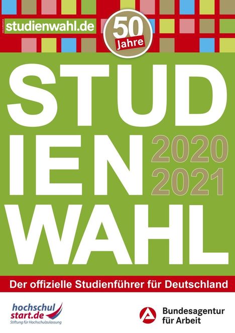 Studienwahl 2020/2021, Buch