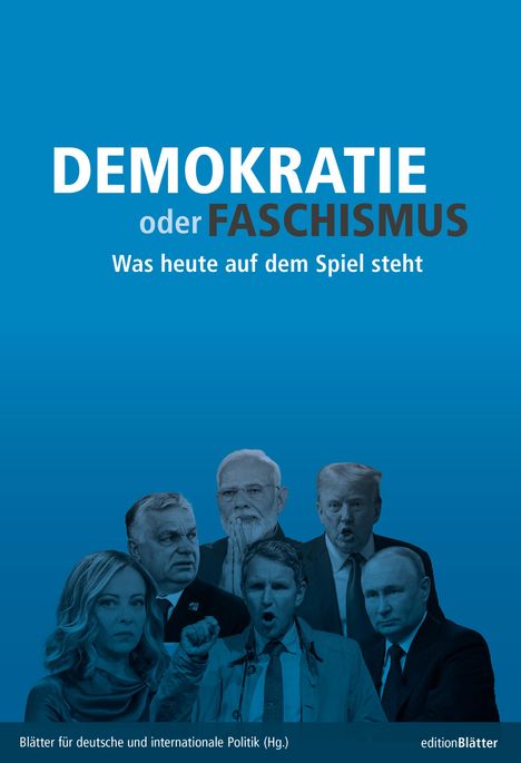 Demokratie oder Faschismus, Buch