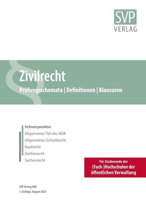 Zivilrecht, Buch