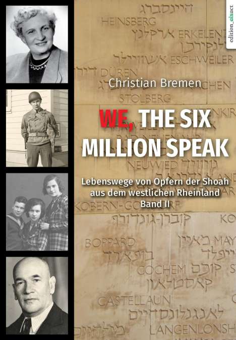 Christian Bremen: We, The Six Million Speak, Buch