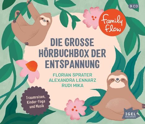 Florian Sprater: FamilyFlow.Die große Hörbuchbox der Entspannung, 3 CDs