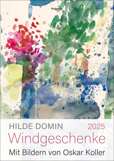 Hilde Domin: Windgeschenke 2025, Kalender