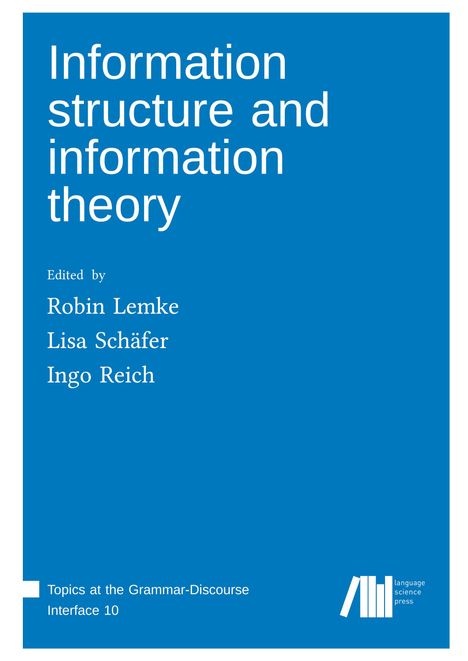 Information structure and information theory, Buch