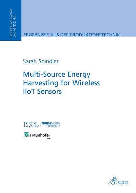 Sarah Spindler: Multi-Source Energy Harvesting for Wireless IIoT Sensors, Buch