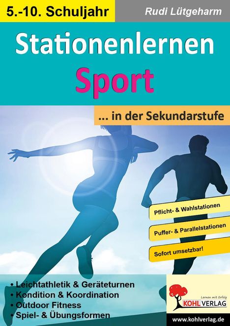 Rudi Lütgeharm: Stationenlernen Sport ... in der Sekundarstufe, Buch