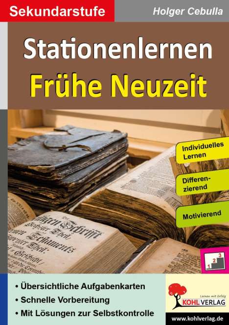 Holger Cebulla: Stationenlernen Frühe Neuzeit, Buch