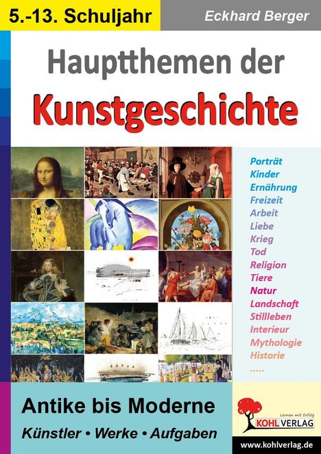Eckhard Berger: Hauptthemen der Kunstgeschichte, Buch