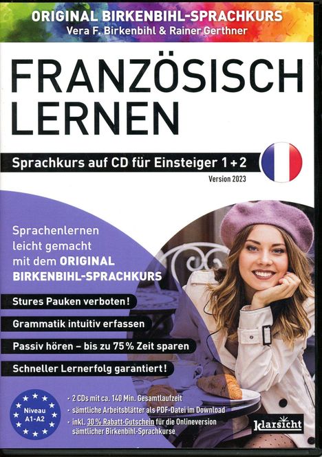 Vera F. Birkenbihl: Französisch lernen für Einsteiger 1+2 (ORIGINAL BIRKENBIHL), CD