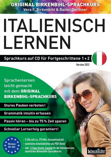 Birkenbihl, V: Italienisch lernen für Fortgeschrittene 1+2 (, CD