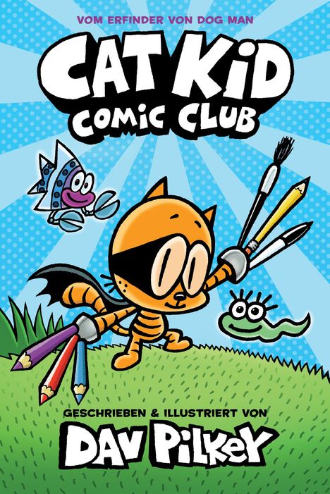 Dav Pilkey: Cat Kid Comic Club, Buch