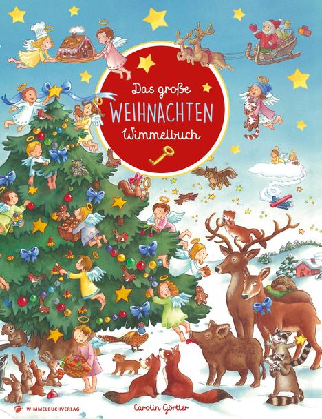 Das große Weihnachten Wimmelbuch, Buch