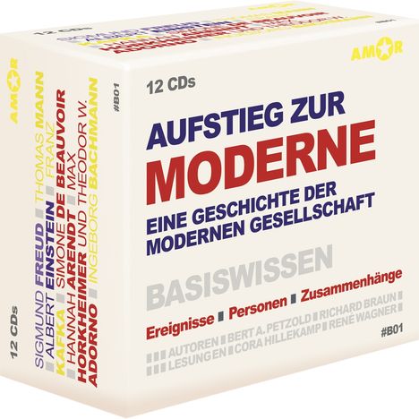 Aufstieg zur Moderne (12 CD-Box), 12 CDs