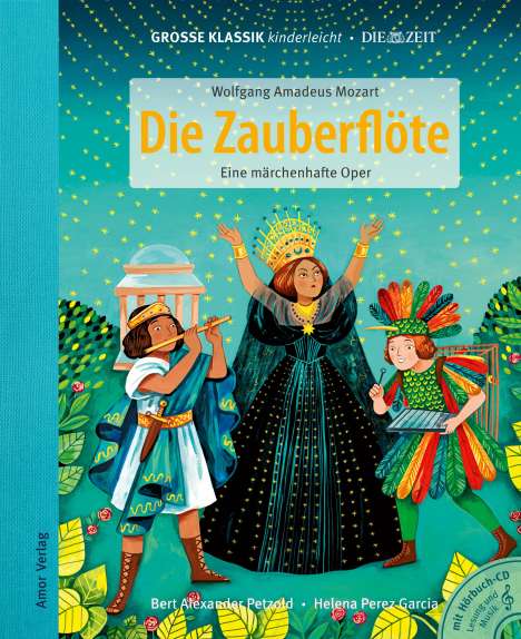 Große Klassik kinderleicht - Wolfgang Amadeus Mozart: Die Zauberflöte (Buch mit CD), Buch