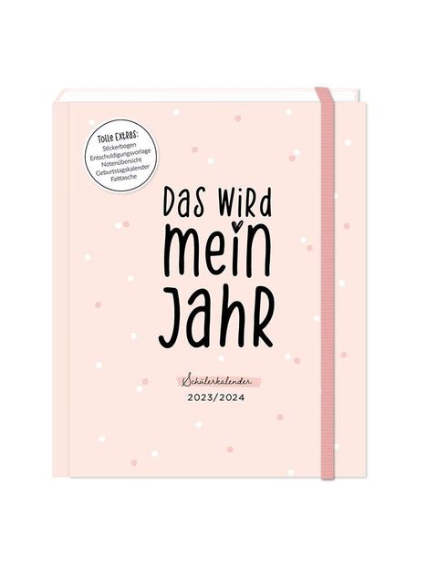 Schülerkalender 23/24/ wird mein Jahr, Buch