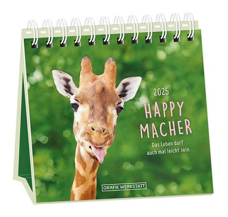 Tischkalender 2025 Happymacher, Kalender