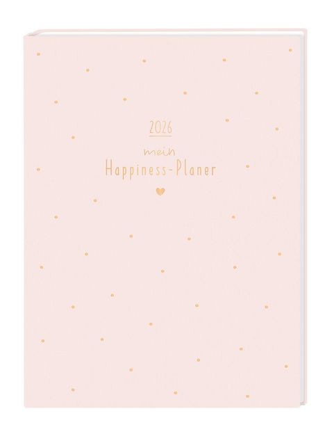 Terminplaner Lady Softcover 2026 Mein Happyness-Planer, Buch