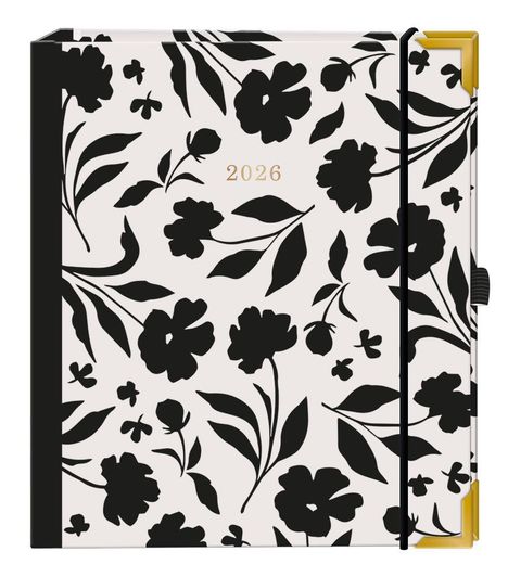 Terminplaner A5 Premium 2026 Blumen, Kalender