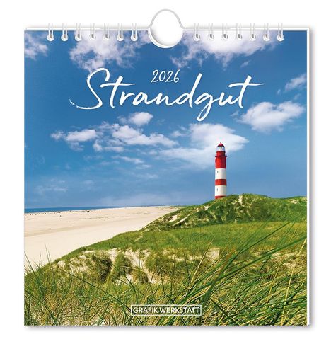 Postkartenkalender 2026 Strandgut, Kalender