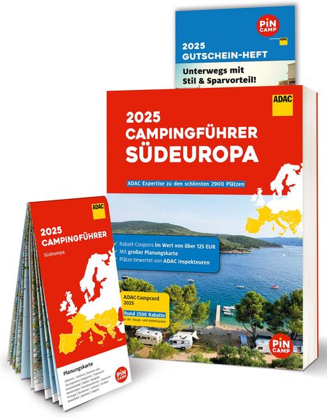 ADAC Campingführer Südeuropa 2025, Buch