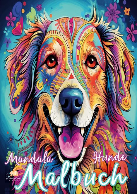 Josef Mickey Müller: Mandala Malbuch Hunde für Kinder ab 8 Jahren mit 50 schönen Ausmalbildern, Buch