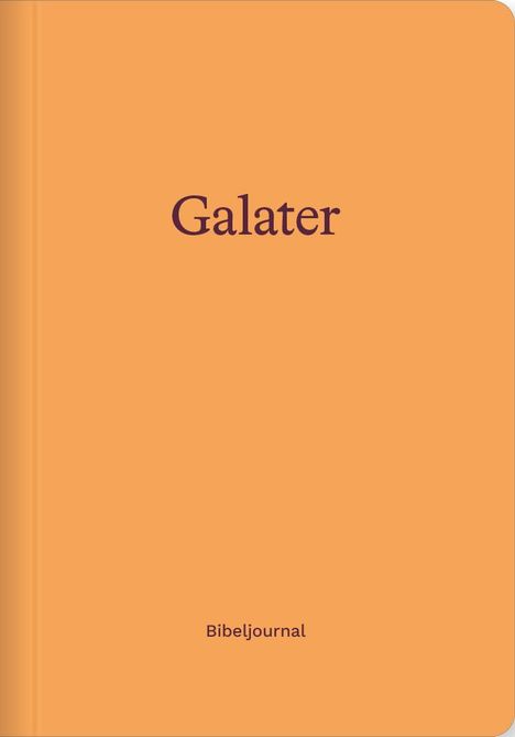 Galater (Bibeljournal), Buch