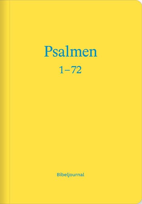 Die Psalmen 1-72 (Bibeljournal), Buch