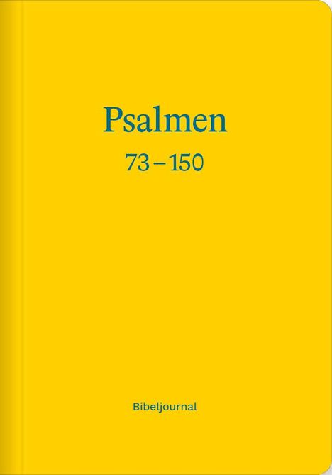 Die Psalmen 73-150 (Bibeljournal), Buch