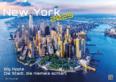 New York - die Stadt, die niemals schläft - 2025 - Kalender DIN A2, Kalender