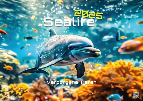 Sealife - verborgene Tiefen - 2025 - Kalender DIN A2, Kalender