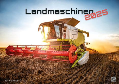 Landmaschinen - Traktor - 2025 - Kalender DIN A2, Kalender