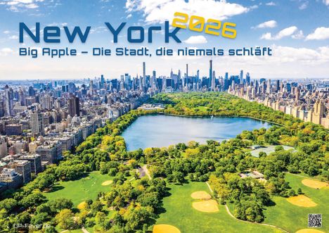 New York - die Stadt, die niemals schläft - 2026 - Kalender DIN A3, Kalender