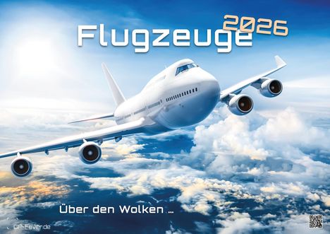 Planes - Über den Wolken - Flugzeuge - 2026 - Kalender DIN A3, Kalender